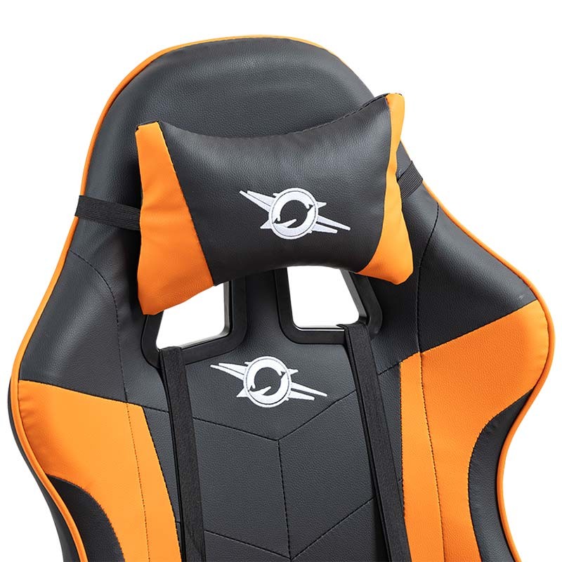 PowerGaming Chaise Noir+Orange - Ítem7