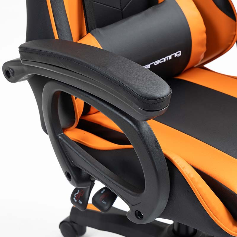 PowerGaming Chaise Noir+Orange - Ítem9