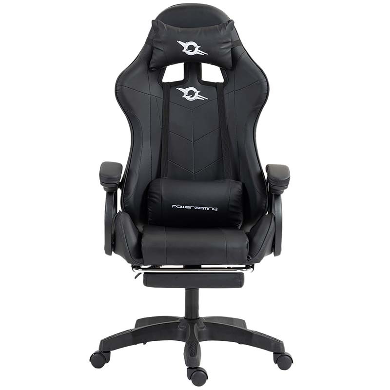 PowerGaming Cadeira 7-pontos Massagem Apoio para pés Preto - Classe B Refurbished - Item