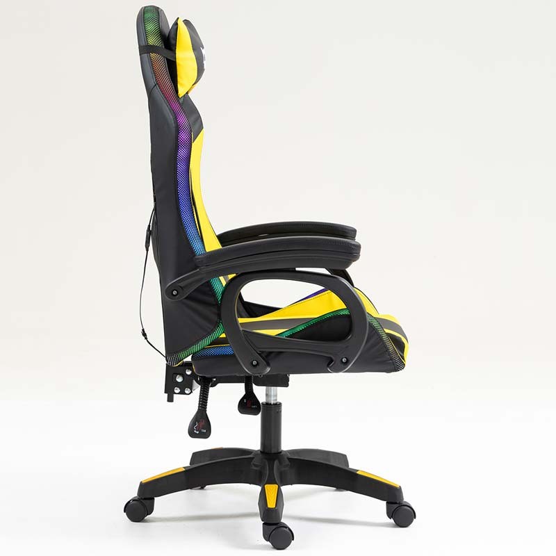 PowerGaming LED RGB Chaise Noir+Jaune - Ítem2