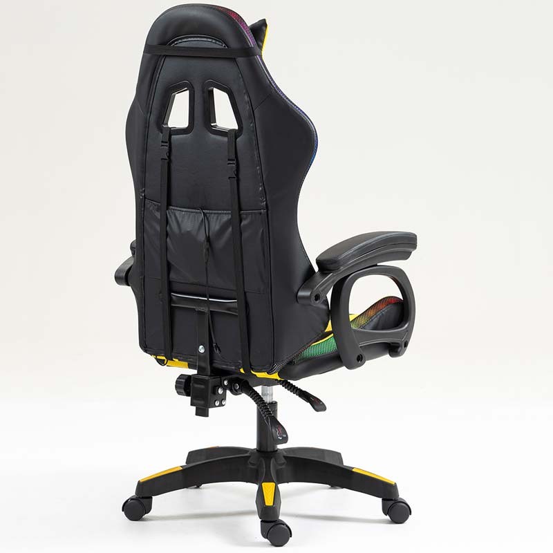 PowerGaming LED RGB Chaise Noir+Jaune - Ítem3