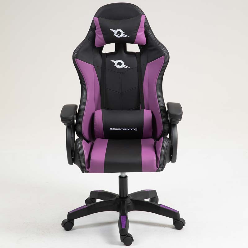 PowerGaming LED RGB Chaise Noir+Lilas - Ítem1