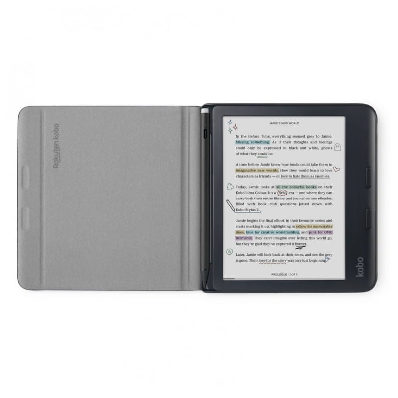 Capa para livro eletrónico bege Kobo SleepCover - Item1