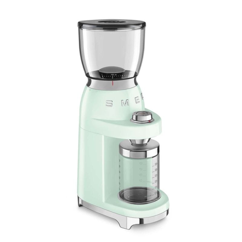 Smeg CGF01 Estilo anos 50 30 Níveis de moagem 150 W Verde-esmeralda - Moinho de café - Item1