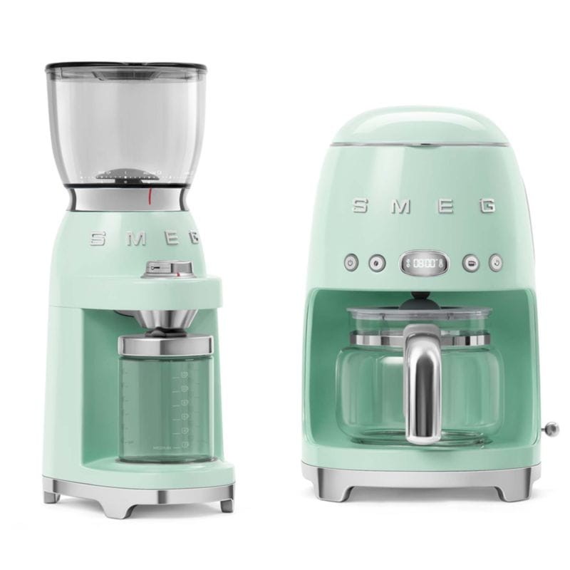 Smeg CGF01 Estilo anos 50 30 Níveis de moagem 150 W Verde-esmeralda - Moinho de café - Item5