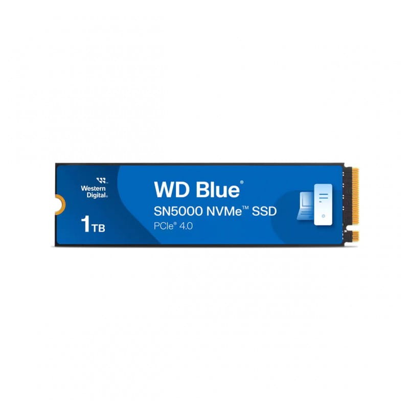 Western Digital Blue SN5000 1TB M.2 PCI Express 4.0 NVMe - Disco rígido de estado sólido - Item