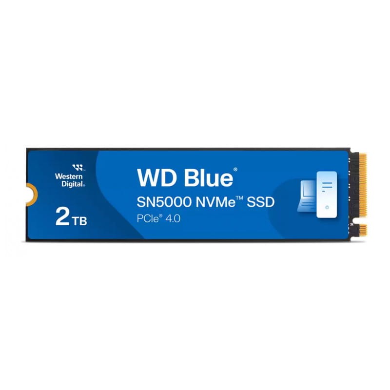 Western Digital Blue SN5000 2TB M.2 PCI Express 4.0 NVMe - Unidade de estado sólido - Item