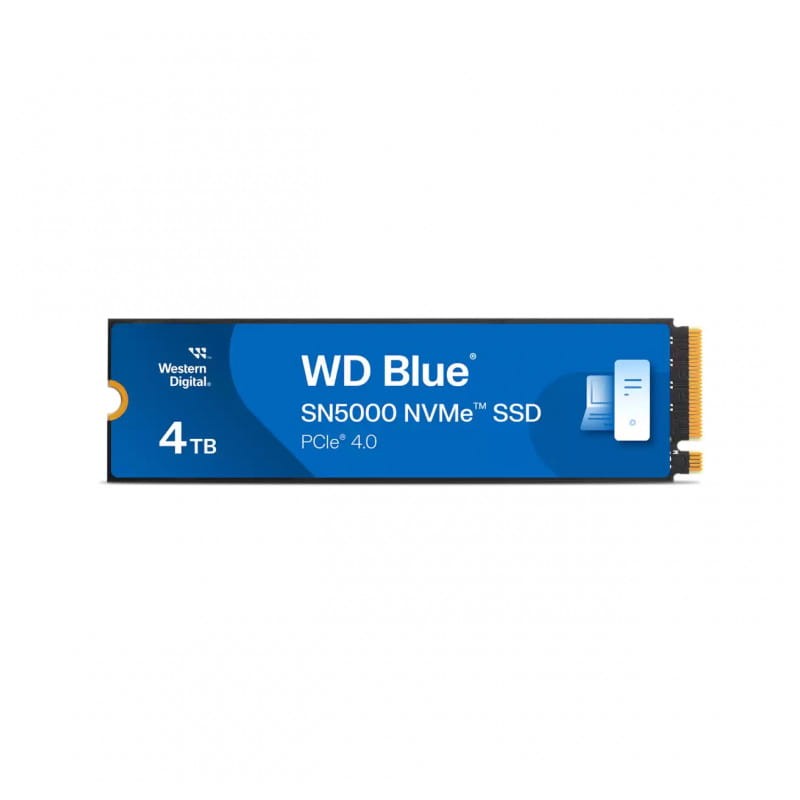 Western Digital Blue SN5000 4 TB M.2 PCI Express 4.0 NVMe - Disco duro sólido - Ítem