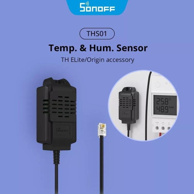 Sonoff THS01 Preto - Sensor de temperatura e humidade - Item3