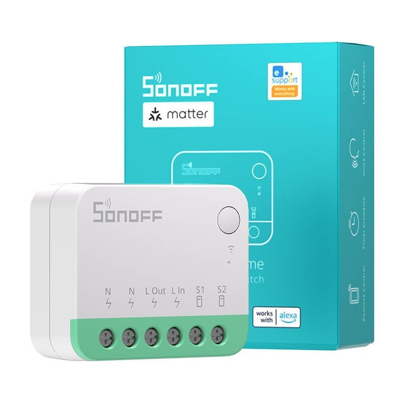 Sonoff MINIR4M Matter (HomeKit, SmartThings) Blanco - Switch inteligente WiFi - Ítem4