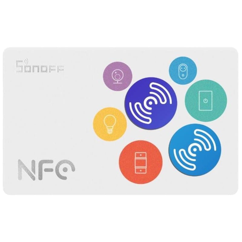 Sonoff NFC Tag Branco - Etiqueta Adesiva Inteligente - Item