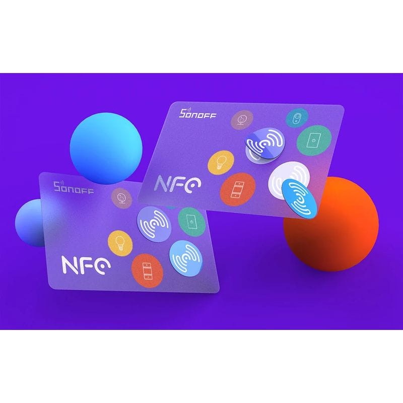 Sonoff NFC Tag Branco - Etiqueta Adesiva Inteligente - Item2