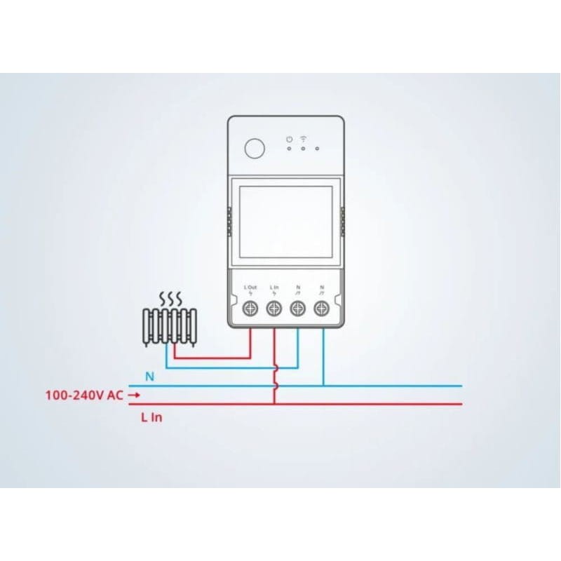 Sonoff POWR316D 16A - Interruptor inteligente com medidor de potência - Item5