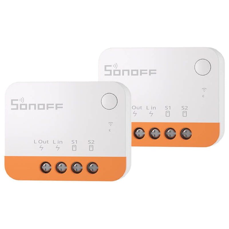 Sonoff ZBMINIL2 ZigBee Branco - Smart Switch Pack de 2 unidades - Item