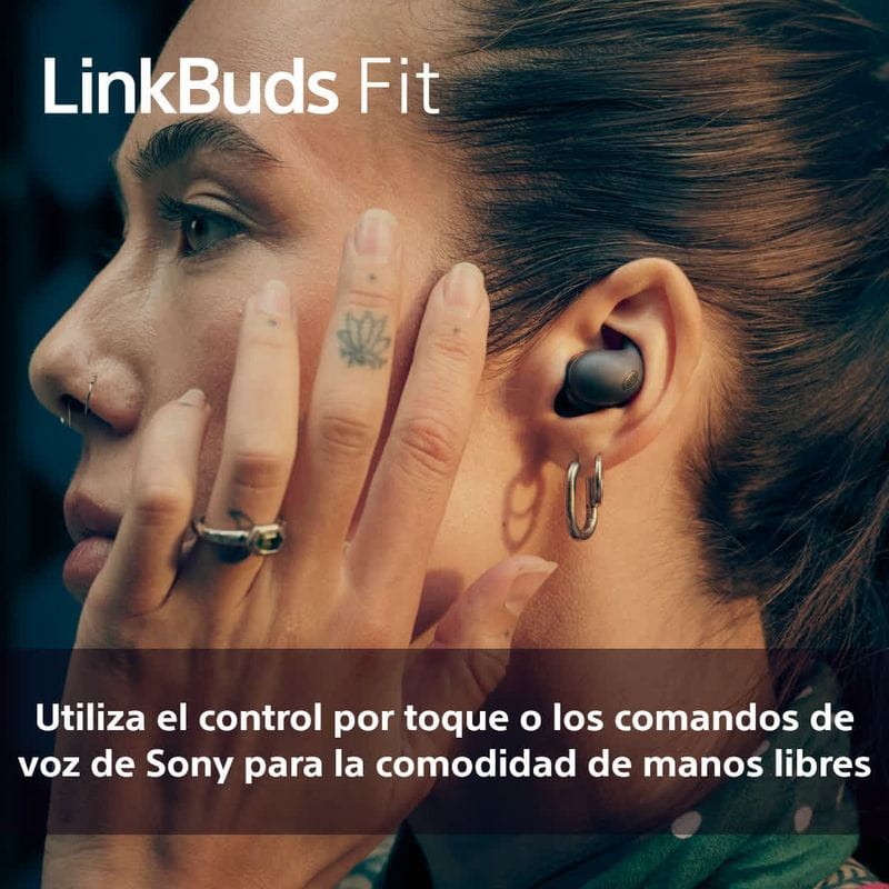 Sony LinkBuds Fit Blanco - Auriculares Bluetooth - Ítem5