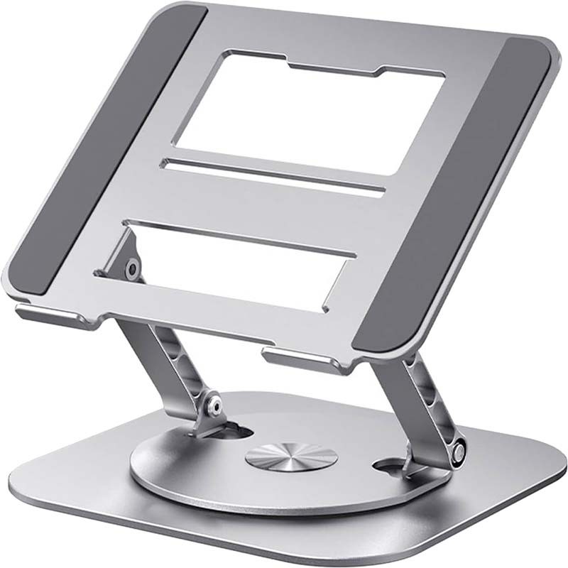 Support Rotatif LS928 pour Tablette et Ordinateur Portable en Aluminium Argent - Ítem