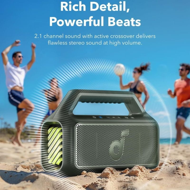 Soundcore Boom 2 80W Verde - Altavoz inalámbrico - Ítem2