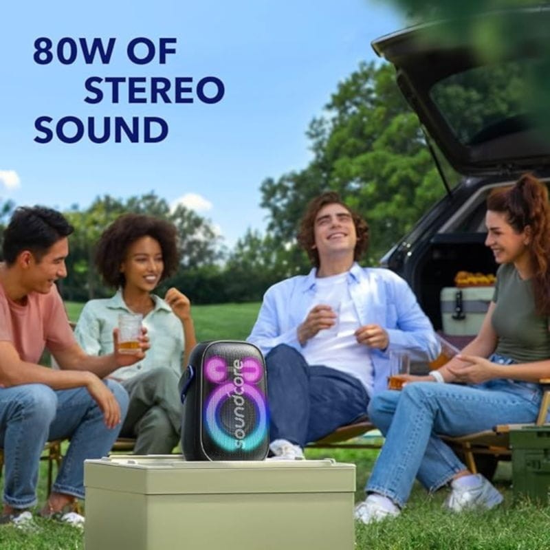 Soundcore Rave NEO 2 80W Bluetooth Preto - Coluna sem fios - Item7