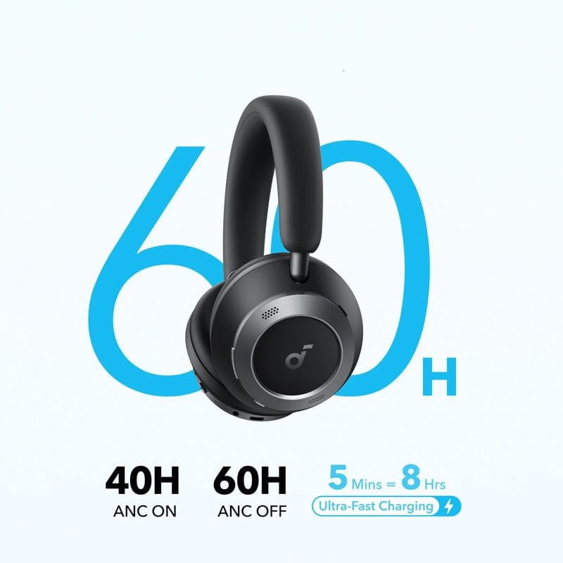 Soundcore Space One Pro Preto - Auriculares Bluetooth - Item3