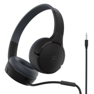 Belkin SoundForm Mini Negro - Auriculares para Niños