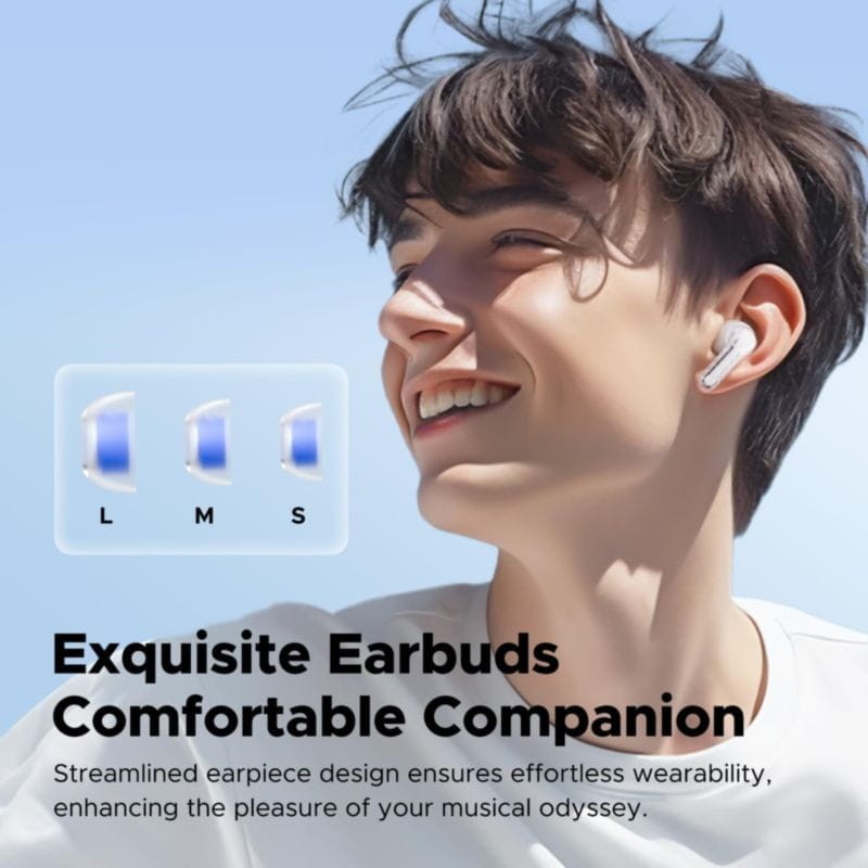 SoundPEATS Clear Branco- Auscultadores Bluetooth - Item6