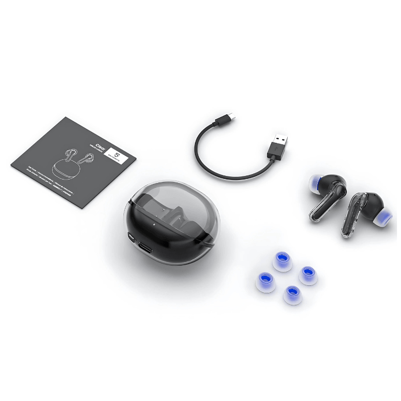 SoundPEATS Clear Preto - Auscultadores Bluetooth - Item8