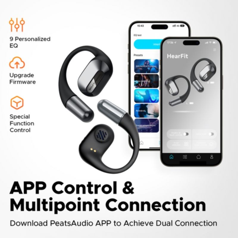 SoundPEATS HearFit - Auriculares Bluetooth Deportivos - Ítem7