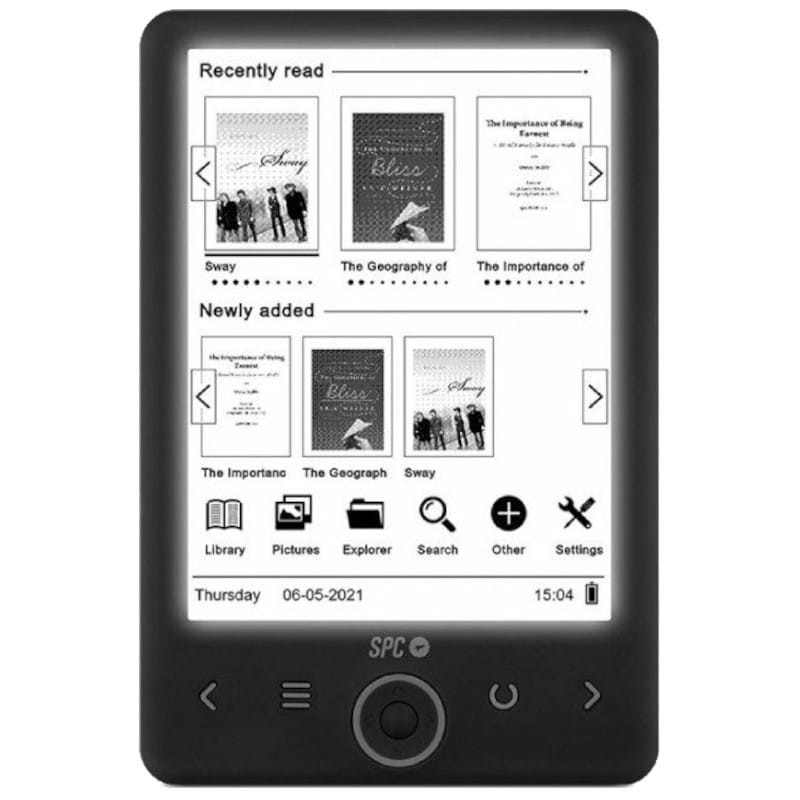 PocketBook Basic Lux 4 Black / Lector de libros electrónicos 6 8GB 