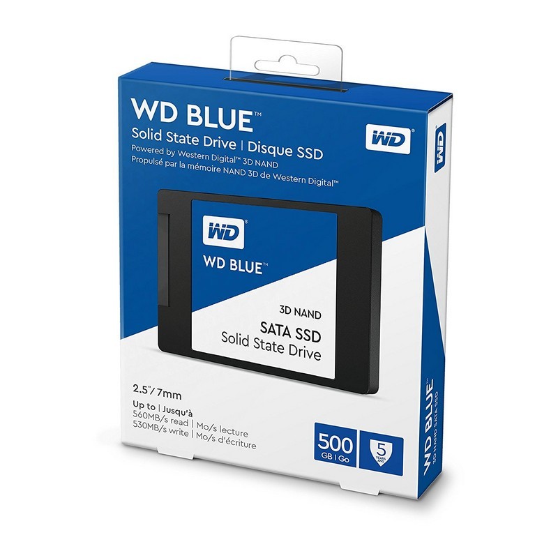 Achetez SSD WD Blue 3D Nand 500GB SATA3 au meilleur prix sur