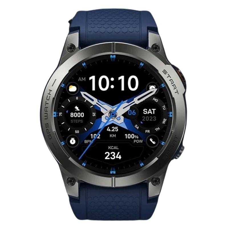 Zeblaze Stratos 3 Pro Azul - Reloj inteligente con pantalla AMOLED HD - Ítem