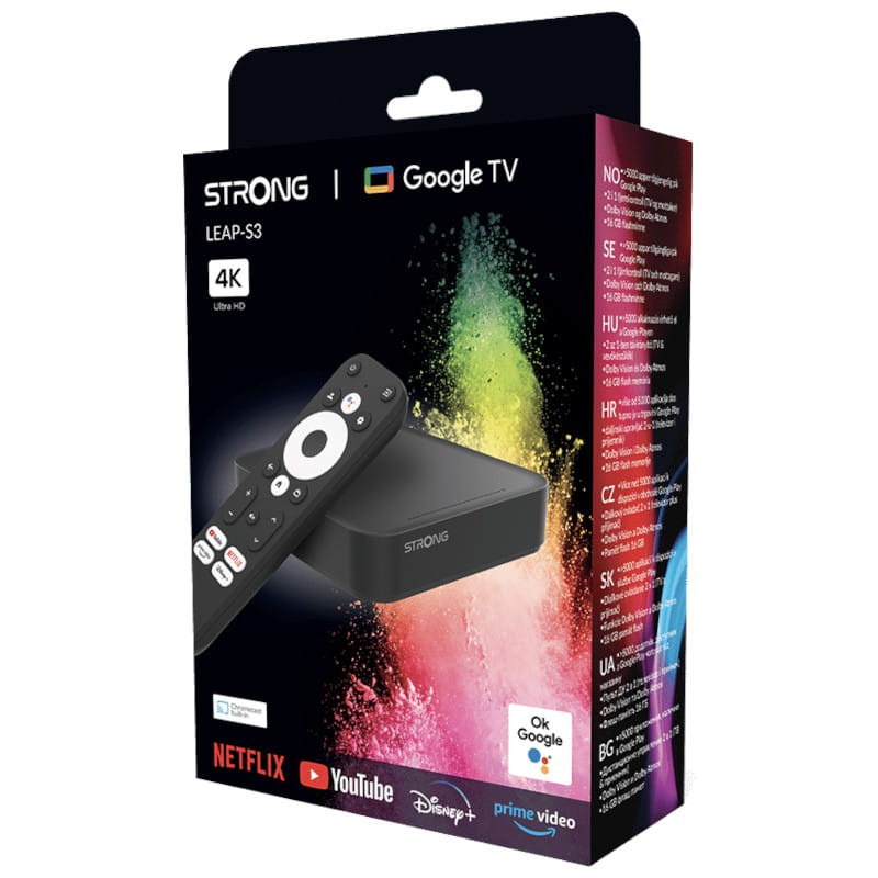 Strong LEAP S3 4K 16 GB Noir - Android TV - Ítem5