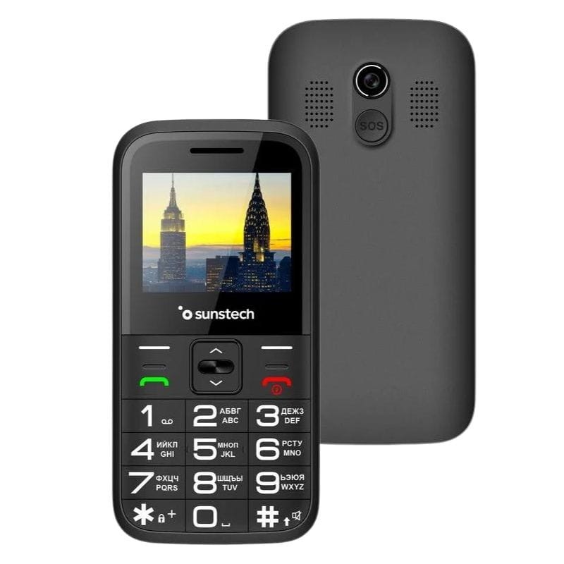 Sunstech CEL4 32 MB Noir - Téléphone portable pour seniors - Ítem