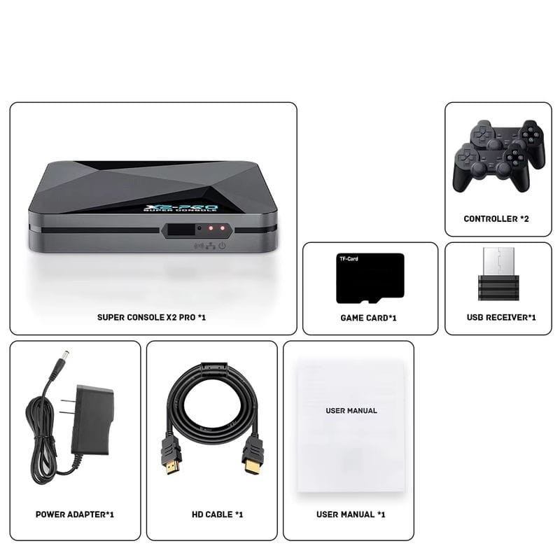 Super Console X2 Pro 2Go/8Go Triple OS + Carte 256Go - Retro Console - Ítem8