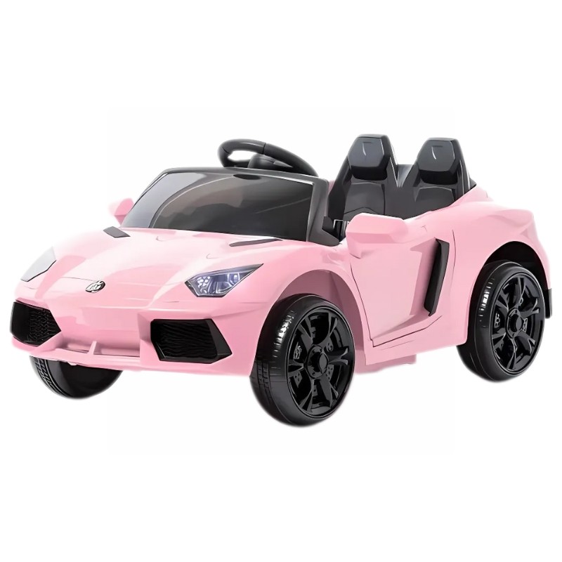 Super Sports Lamborghini Style 12V Rose - Voiture électrique pour enfants - Ítem