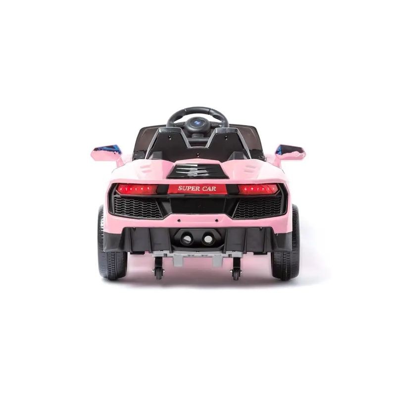 Super Sports Lamborghini Style 12V Rose - Voiture électrique pour enfants - Ítem7