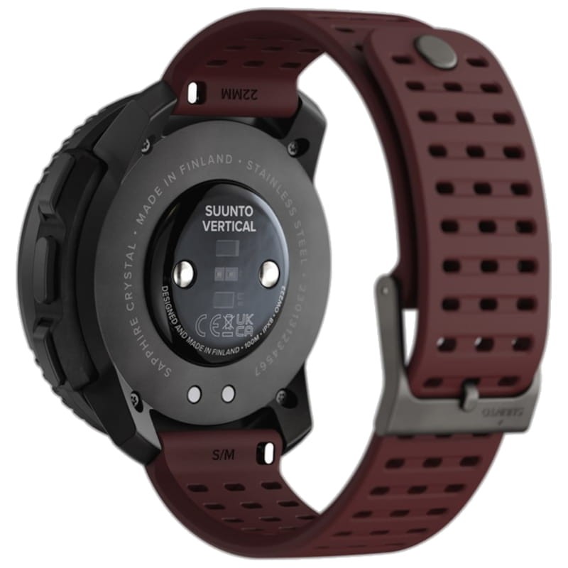 Montre connectée sport GPS - ALTIMETRE - SUUNTO - VERTICAL - Black Sand  Diamètre écran 49 mm