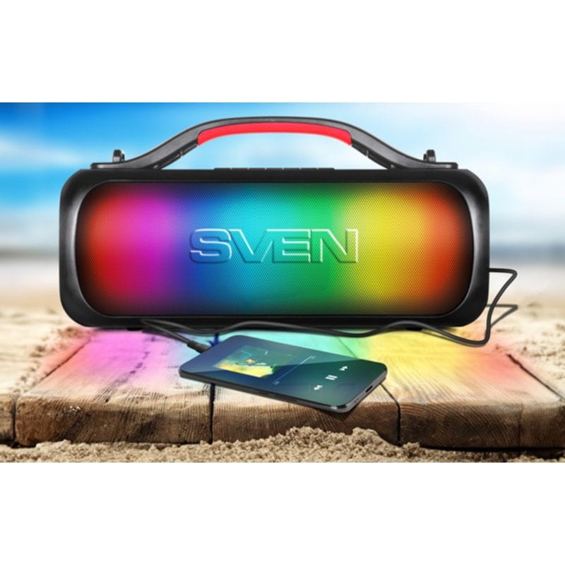 SVEN PS-360 24W Bluetooth Preto - Coluna - Item8