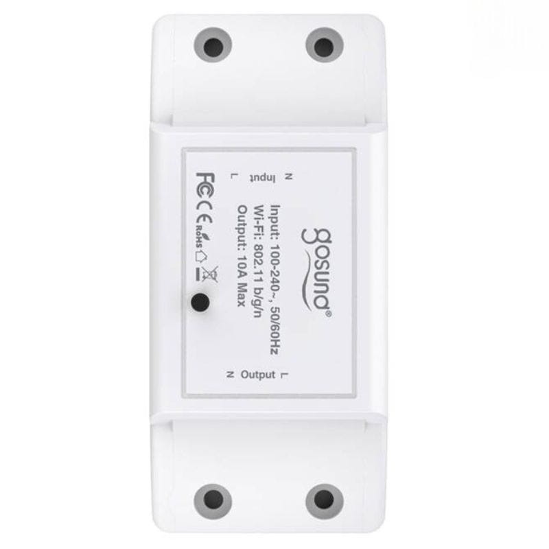 Gosund SW3 Wi-Fi 100~200 V 10 A Blanco - Relé inteligente - Ítem