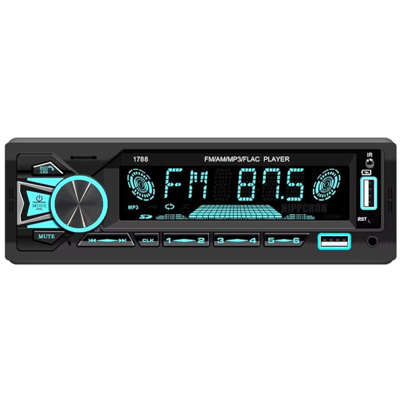 Autorrádio 1 DIN SWM 1789 Bluetooth Preto - Item