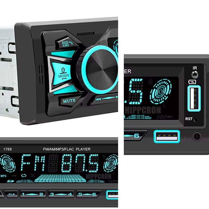 Autorrádio 1 DIN SWM 1789 Bluetooth Preto - Item5