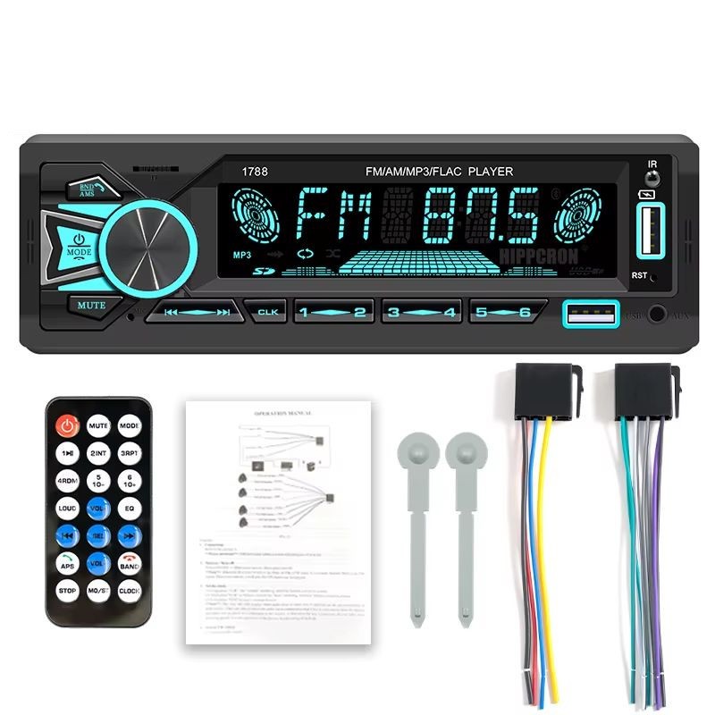 Autorrádio 1 DIN SWM 1789 Bluetooth Preto - Item6