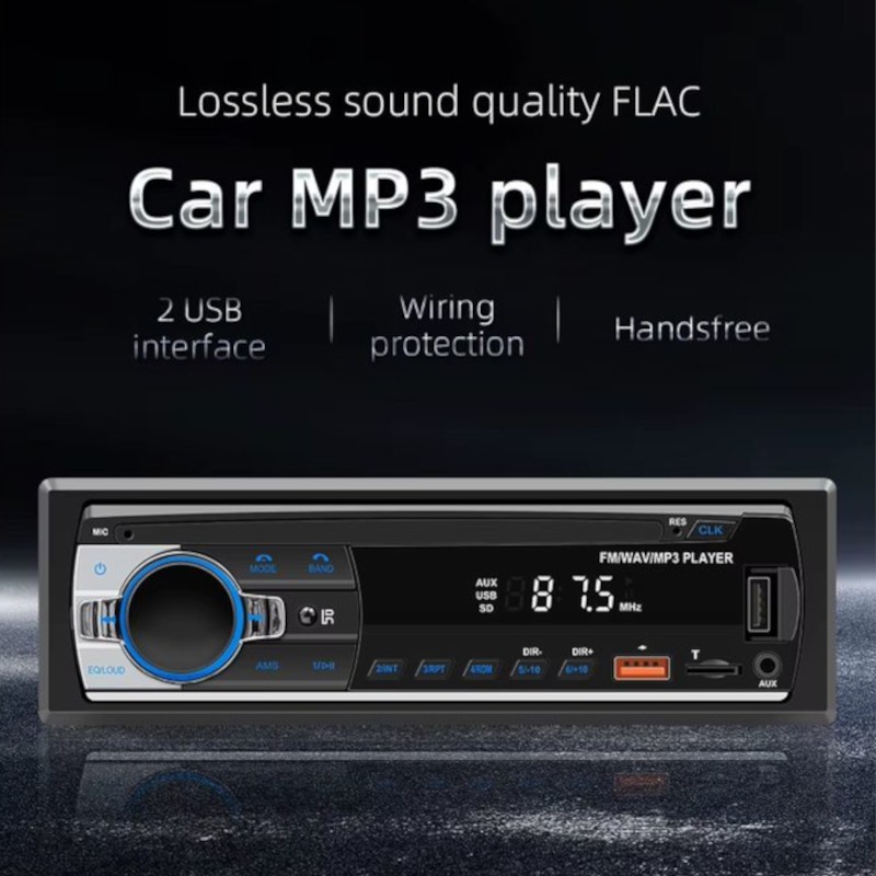 Autorradio 1 DIN SWM 530L Bluetooth Negro - Ítem1