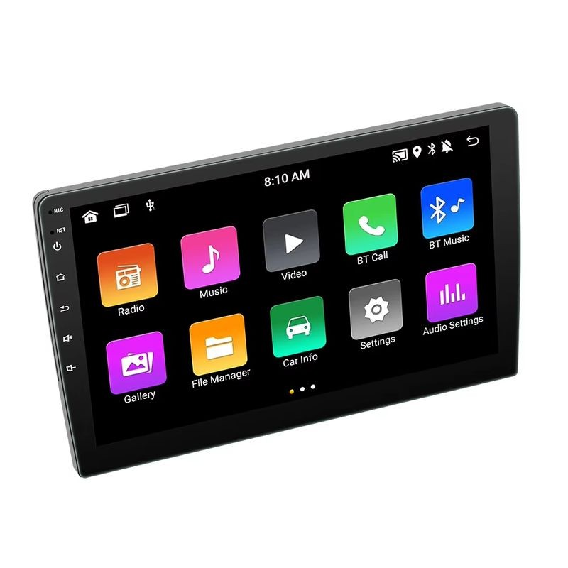 Autorrádio 2 DIN SWM 9101-J 2GB/64GB GPS Carplay/Android Auto Preto - Item1