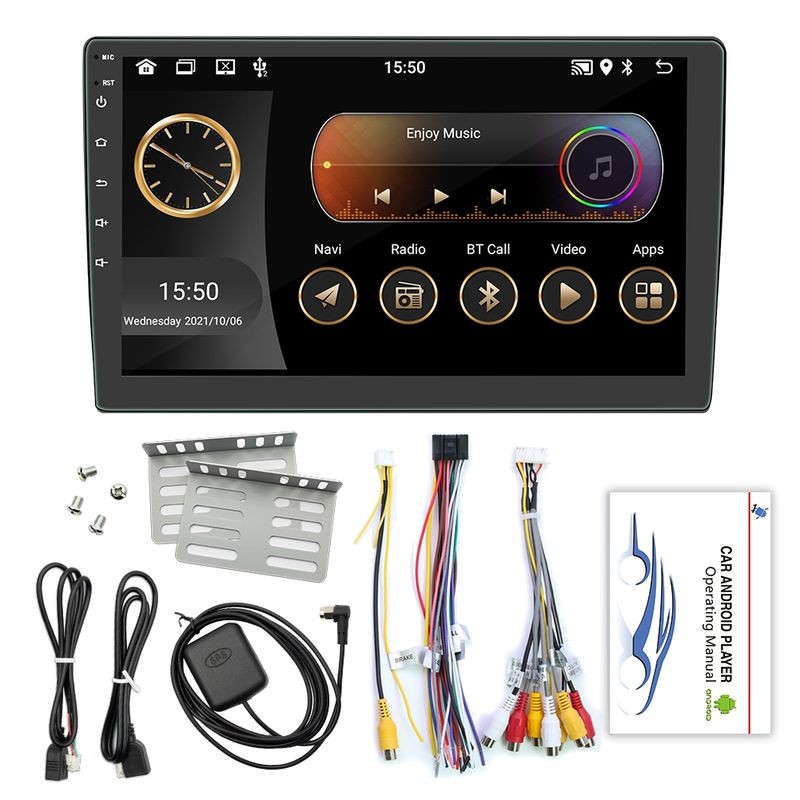 Autorrádio 2 DIN SWM 9101-J 2GB/64GB GPS Carplay/Android Auto Preto - Item6