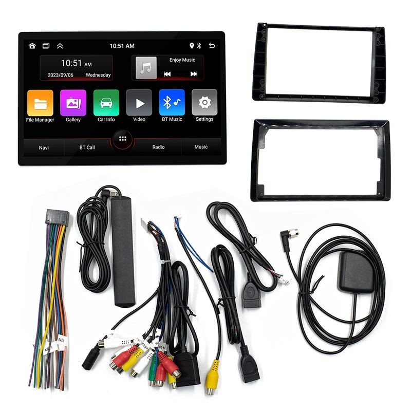 Autorrádio 2 DIN SWM 9133 6GB/128GB GPS Carplay/Android Auto Preto - Item2