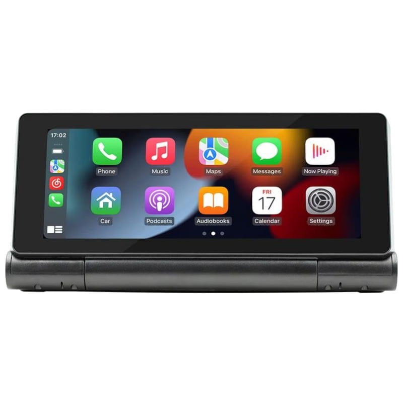 Ecrã tátil universal SWM B5369 6,86 polegadas Carplay/Android Auto sem fios Preto - Leitor multimédia para automóvel - Item