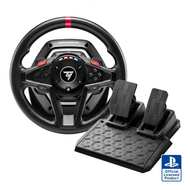 Thrustmaster T128 Negro USB Volante + Pedales Analógico PC, PlayStation 4, PlayStation 5 - Ítem1