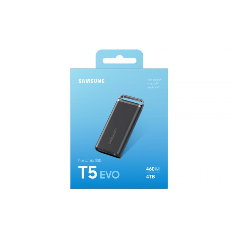 Samsung T5 EVO 4 TB 3.2 Gen 1 Negro - SSD externo - Ítem5