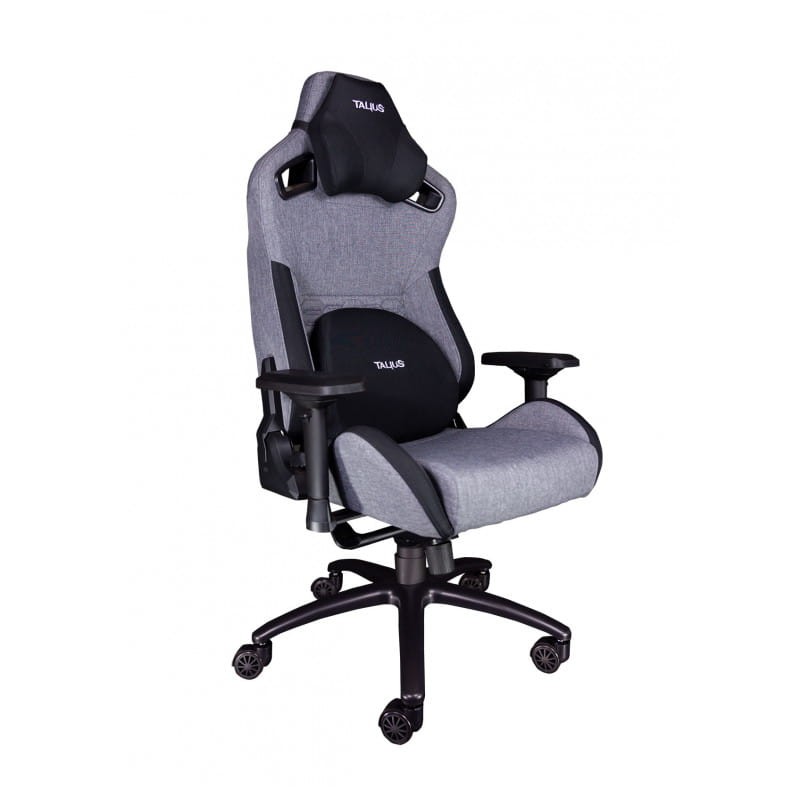 Talius Silla Gaming Vulture - Reposabrazos Ajustables 4D - Inclinacion  Ajustable hasta 180º - Cojin Lumbar y Cervical - Mecanism