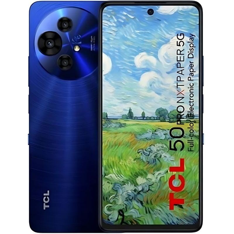 TCL 50 PRO NXTPAPER 5G 8GB/512GB Bleu minuit - Téléphone mobile - Ítem